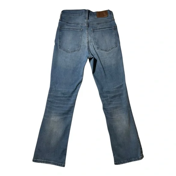 Madewell Women's Boot Cut Jeans in Light Blue - Picture 2 of 7